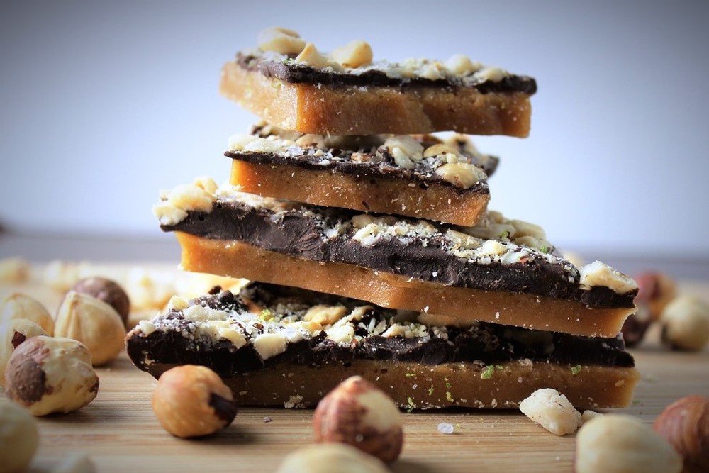 Chocolate Hazelnut Toffee